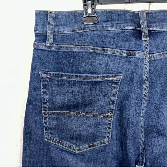 Lucky Brand 36 x 30 412 Athletic Slim Blue Stark Jeans - Picture 8 of 14